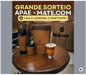 Grande sorteio APAE e Mate.com